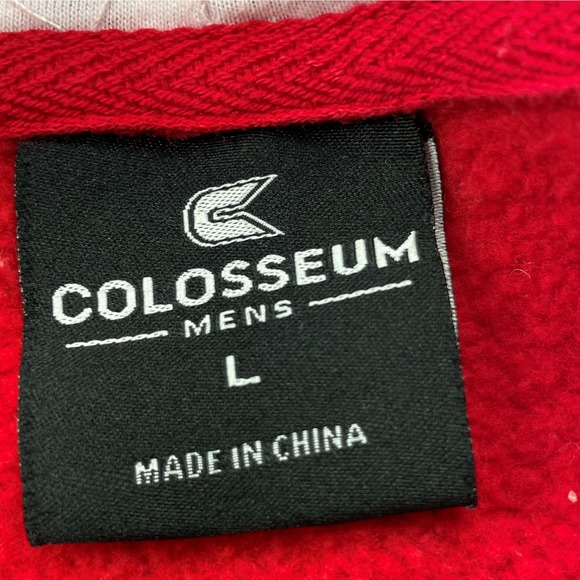 Ohio State Buckeyes Pullover Hoodie - Scarlet - Men's Large - Picture 4 of 7